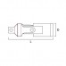 Black Hand Universal Joint 1/4'' Dr